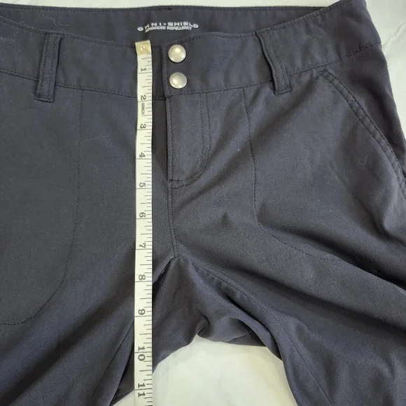 Columbia Size 4 Omnishield Black Convertible Pants - Picture 8 of 9